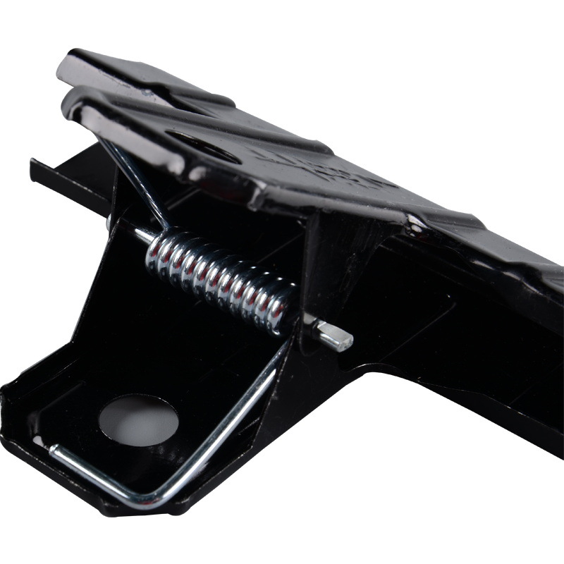 Picture of Lixin Iron Clip Black Iron Ticket Clip Large Thickeneded Office Finance Small and Medium-Sized Old-Fashioned Metal Clip Black Paint Clip