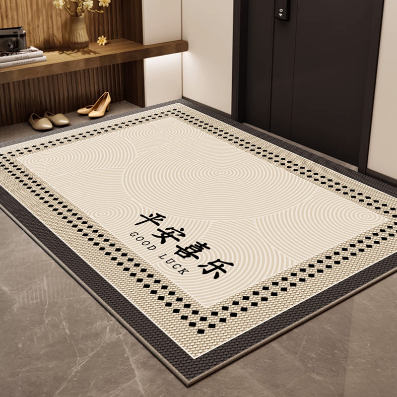 Picture of Entrance Floor Mat Entrance Door Entrance Floor Mat Home Non-Slip Soil Rubbing Carpet Light Luxury High-Level Dirty-Resistant Floor Mat