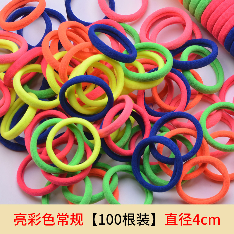 Picture of Single Wholesale Black Headband Hair Tie for Women Korean Style High Elasticity Does Not Hurt Hair Rubber Band High Ponytail Baby Hair Accessories