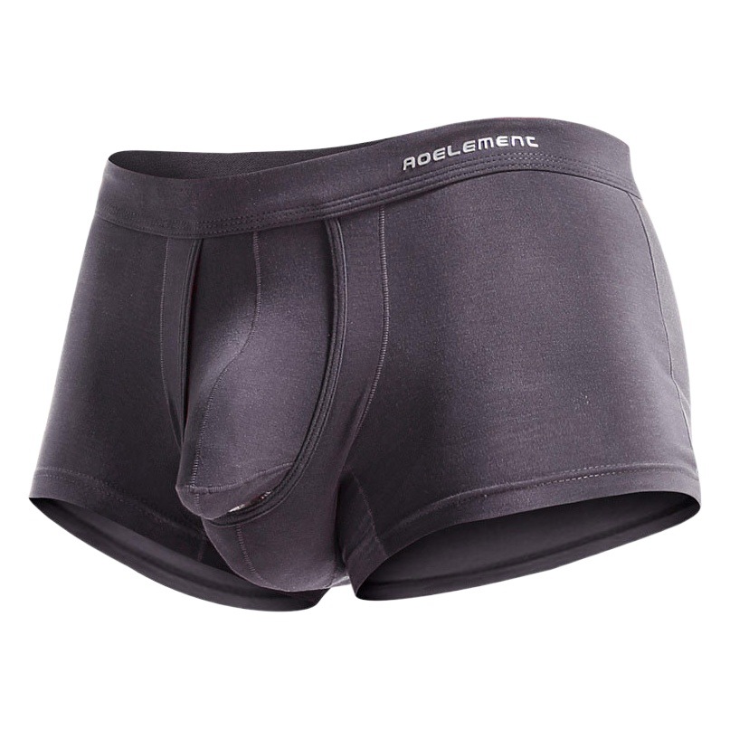 Youth U Convex Breathable Underwear Men's Boxer Pants Elephant Nose Men's Underwear Bullet Separate Boxer Pants Sports Underwear
