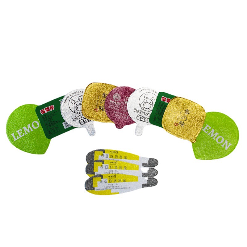 Picture of Embossed Disposable Yogurt Easy-To-Tear Milk Tea Sealing Film Pressure-Sensitive Aluminum Foil Paper Cup Sensor Sealing Gasket Customization