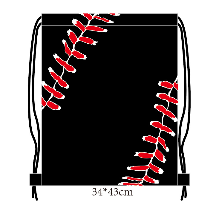 Picture of Football World Cup Backpack Drawstring Backpack Bag Portable Storage Bag Polyester Amazon Drawstring Bag Drawstring Pocket Ready in Stock