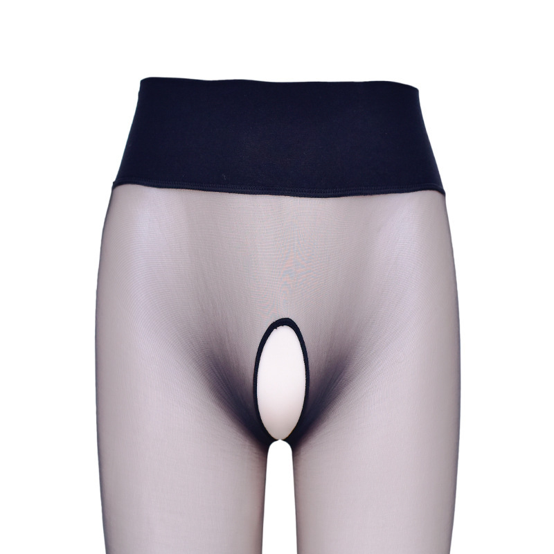 Picture of seamless stockings 0.01 ultra-thin silky new seamless deep crotch transparent crotch soft silky high waist seamless stockings
