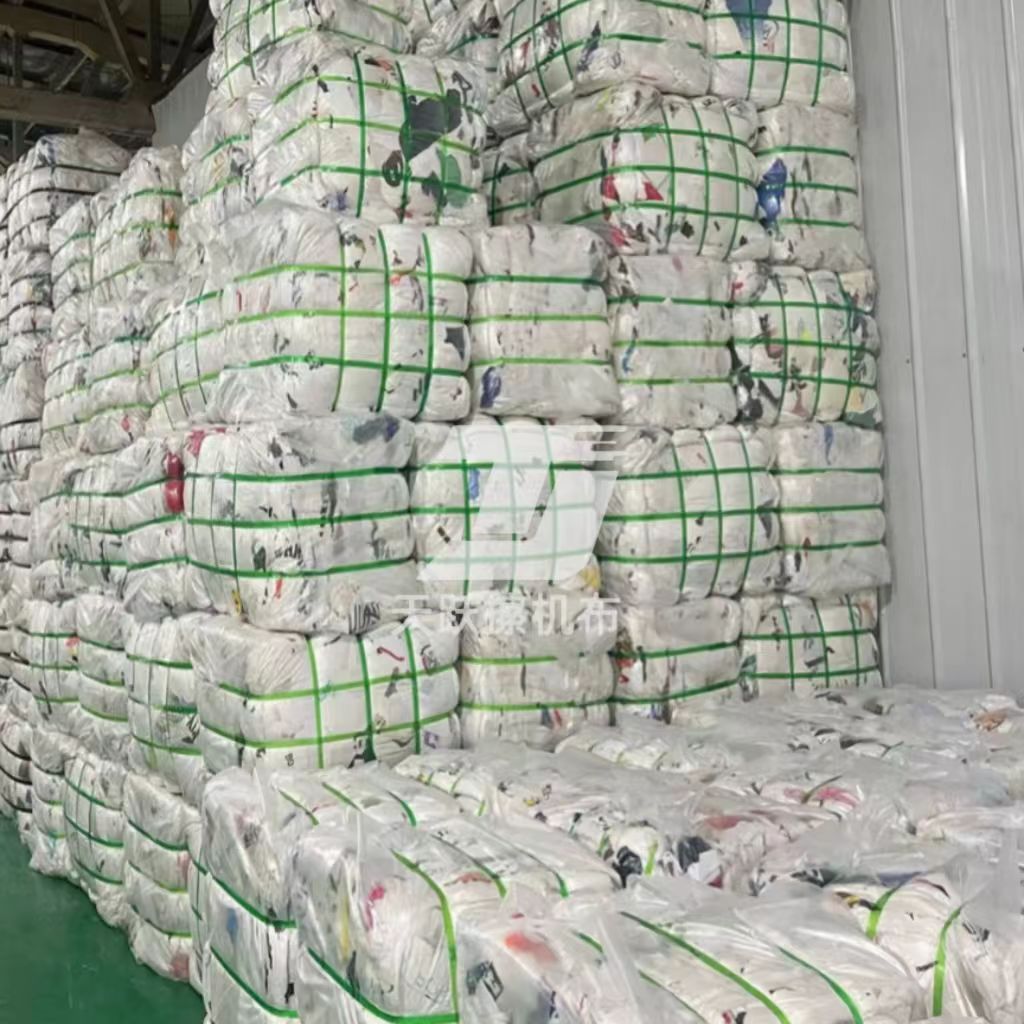 Picture of Pure Cotton Industrial White T-Shirt Printing Machine Cloth Oil-Absorbing Water-Absorbing Rag Pure Cotton Rag Ready-Made Machine Cloth