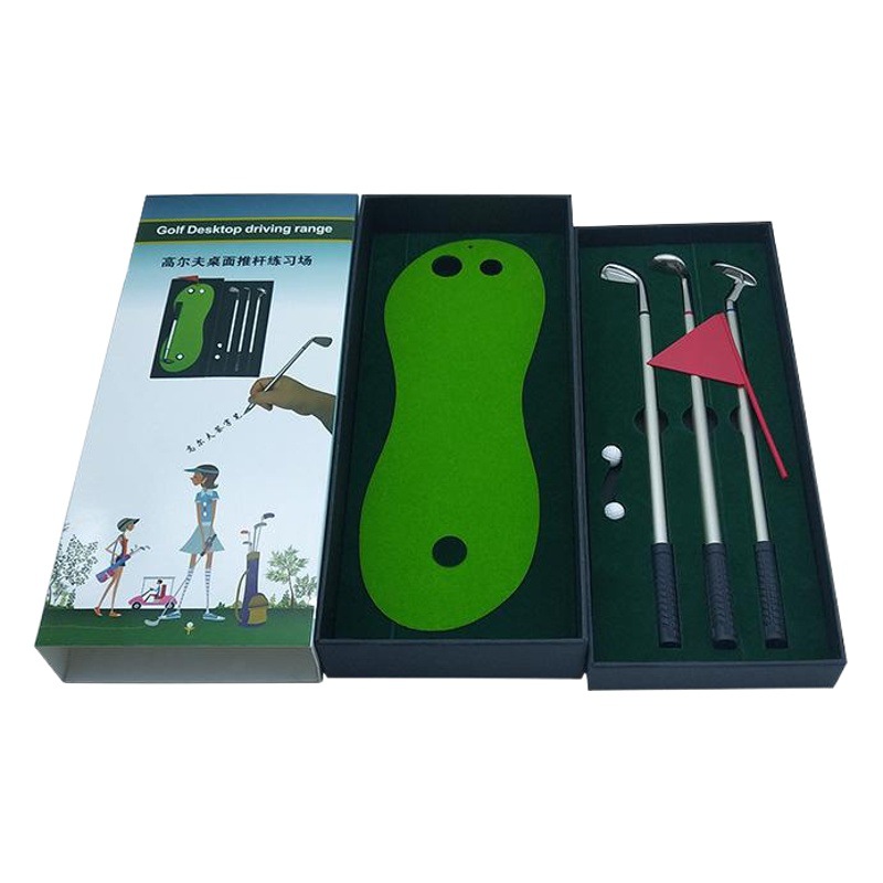 Cross-border e-commerce golf fun stationery gifts decompression table games stationery mini golf course