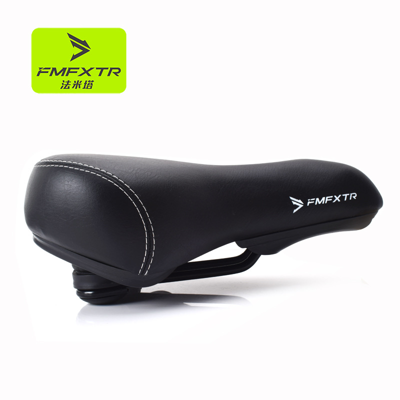 Picture of Mountain Bike Cushion Saddle Riding Equipment Super Soft Super Wide Comfortable Big Ass Cushion Spring Sit Bag