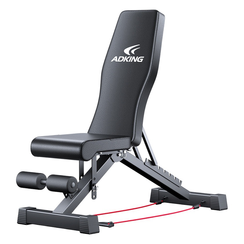 Dumbbell Stool Household Fitness Chair Bench Push Sit-ups Auxiliary Equipment Men's Barbell Bird Folding Multifunctional Stool