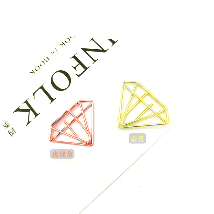 Picture of Animal shaped paper clip creative cherry blossom paper clip wholesale love letter paper clip factory spot direct sales
