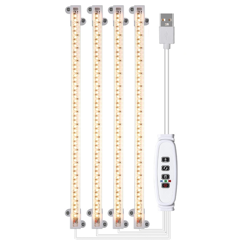 Picture of LED plant growth light fill light USB timing intelligent dimming anti-sunlight full spectrum plant light bar