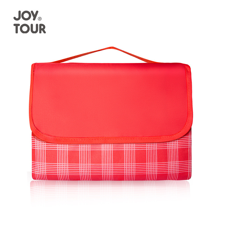 Picture of Outdoor Portable Folding Picnic Cloth Beach Mat Thickened Moisture-Proof Mat Oxford Cloth Picnic Mat Spring Excursion Mat