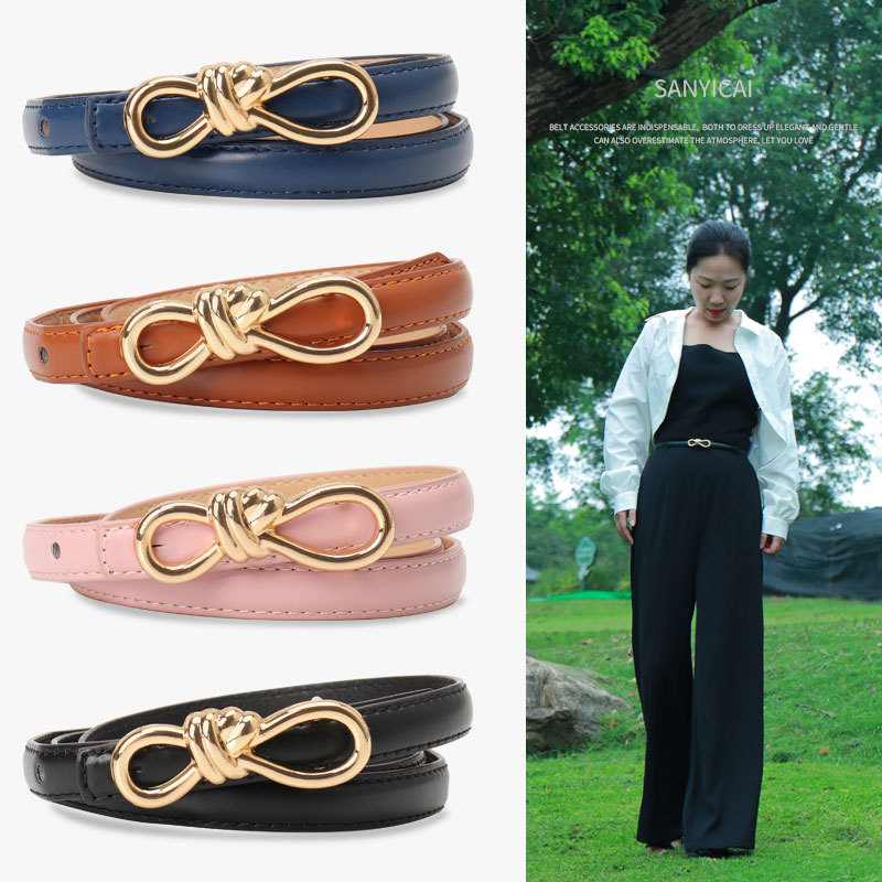 New Korean Style Academy Style Women's Belt Fashionable All-match dress High-end Sense Decorative Belt Girl Style Belt for Women