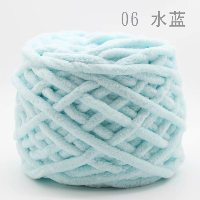 Picture of Ice Strip Yarn Single Strand Ice Strip Yarn Crochet Shoe Yarn Small Ice Strip Handmade Carpet Yarn Thick Yarn Scarf Yarn Ball