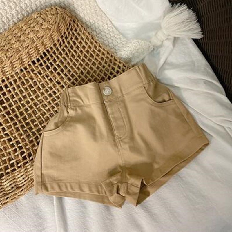 Picture of Children's Shorts, Summer Shorts for Boys and Girls, Korean Style Bud Pants, Baby Versatile Loose Wide-Leg Pants, Casual Pants for Outer Wear
