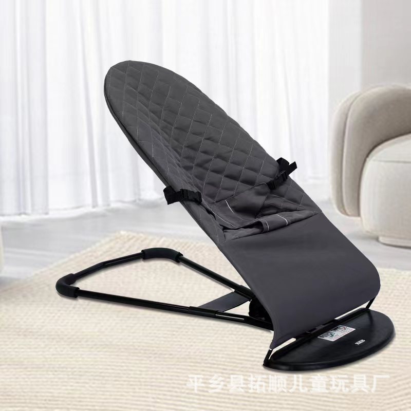 Baby Rocking Chair Sleeping Artifact Baby Soothing Rocking Chair Foldable Rocking Sitting Four Seasons Universal Sleeping Artifact
