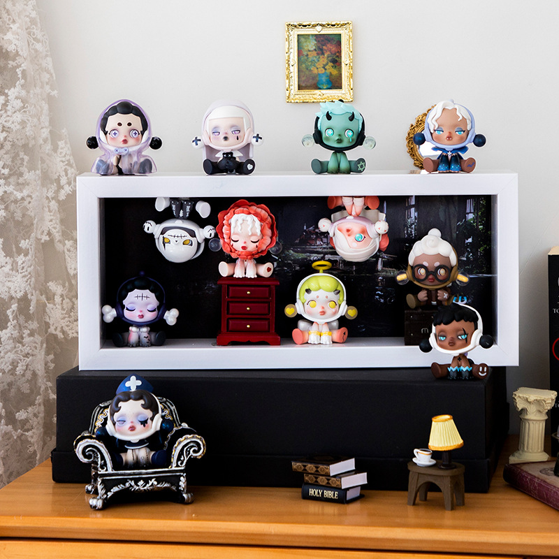 Picture of Bubble Mart storage box display box doll display cabinet wall landscape three-dimensional transparent hand-made blind box storage photo frame