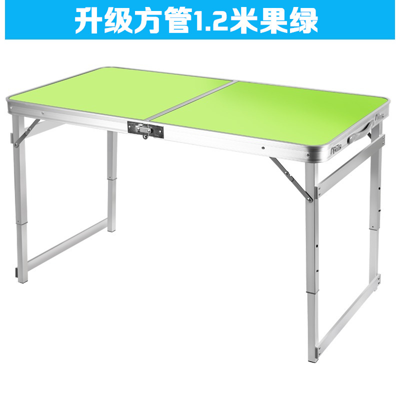 Picture of Outdoor Folding Table Aluminum Alloy Folding Table and Chair Portable Stall Table Foldable Table Exhibition Promotion Picnic Table