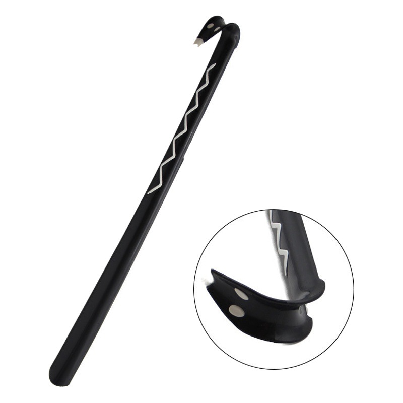 Ikea's Same Style Shoehorn for Pregnant Women, Plastic Long-Handled Shoehorn for Wearing Shoes Without Asking for Help, Hotel Shoehorn