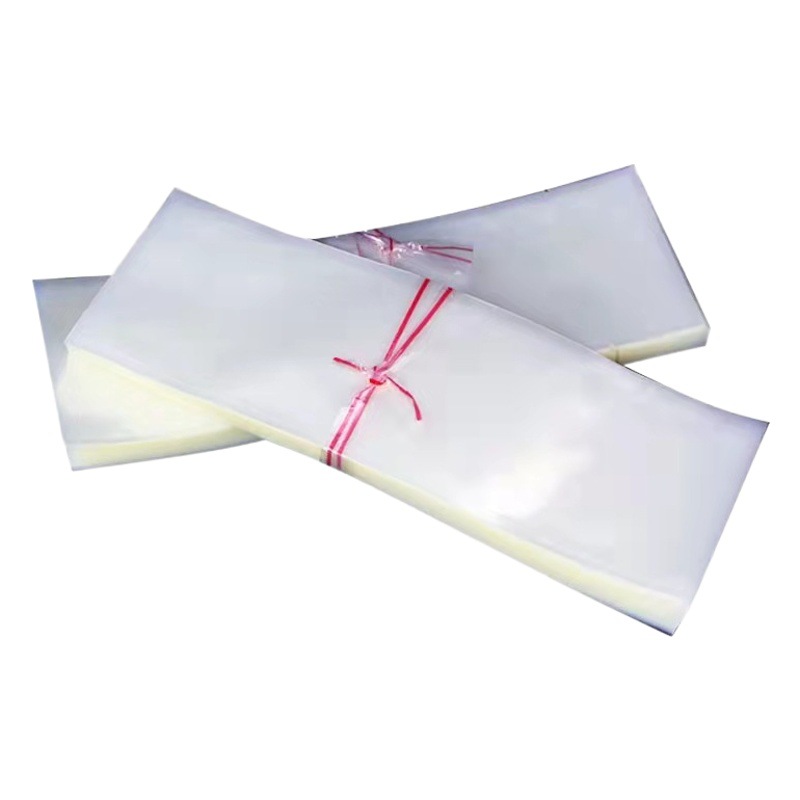Glossy rectangular vacuum bag 16 Silk transparent sealed compressed plastic gift bag noodles fan packaging bag