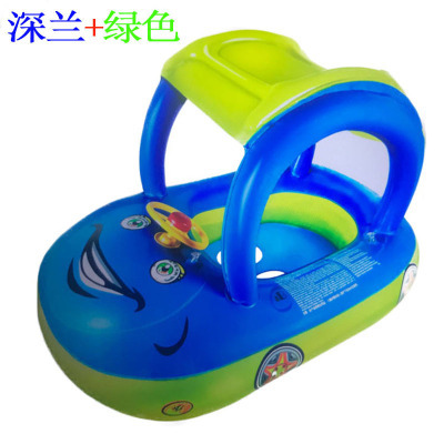ABC baby swimming ring with awning car boat seat ring foreign trade hot sale car