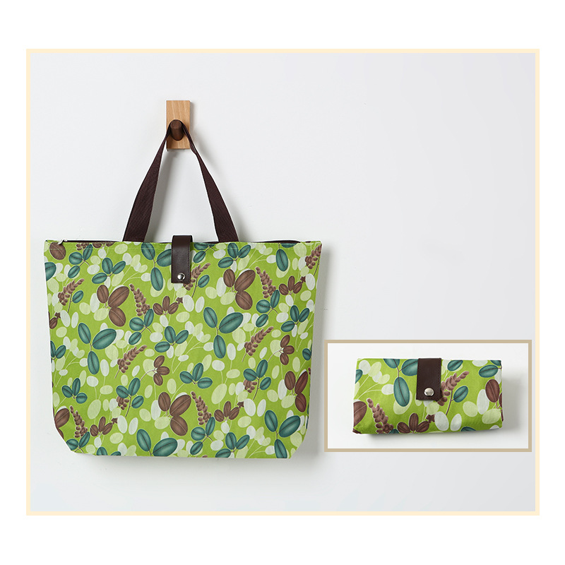 Picture of Oxford Cloth Foldableing Shopping Bag Satchel Shopping Bag Satchel Advertising Environmentally Friendly Foldableable Grocery Shopping Bag Customization