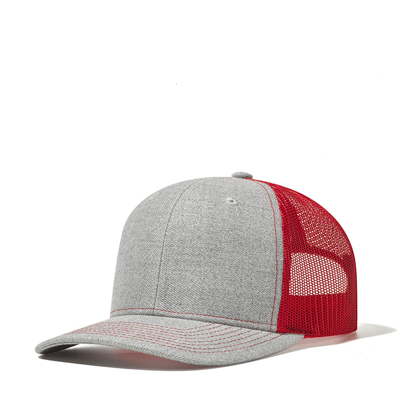 Picture of Wish Micro Bend Hat Rim Truck Hat Men's Outdoor Sun Shading Net Hat Mountaineering Fishing Truck Drivers Hat