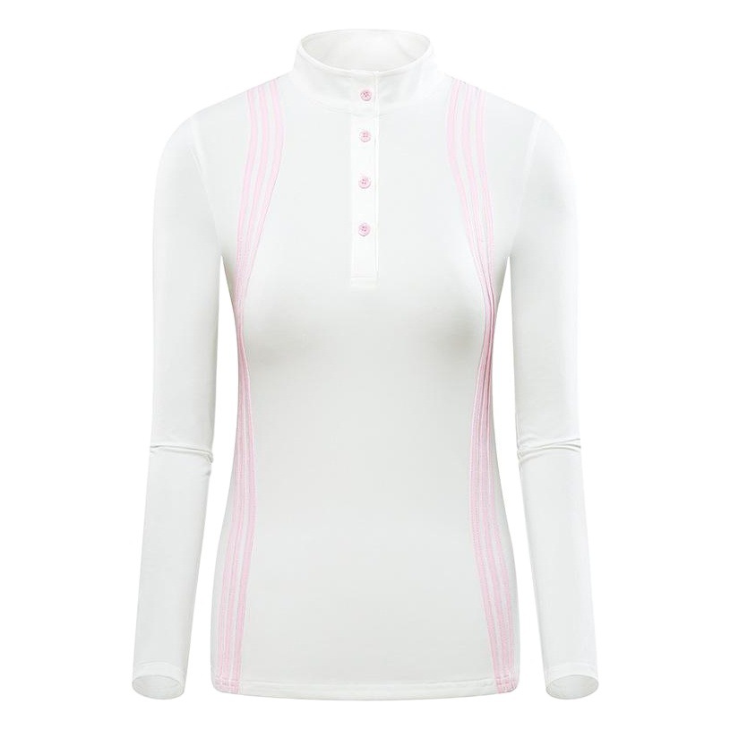 Golf Clothes Women's Long-Sleeved Quick-Dry Slim Top Golf Sport T-Shirt Slim Polo Shirt Women