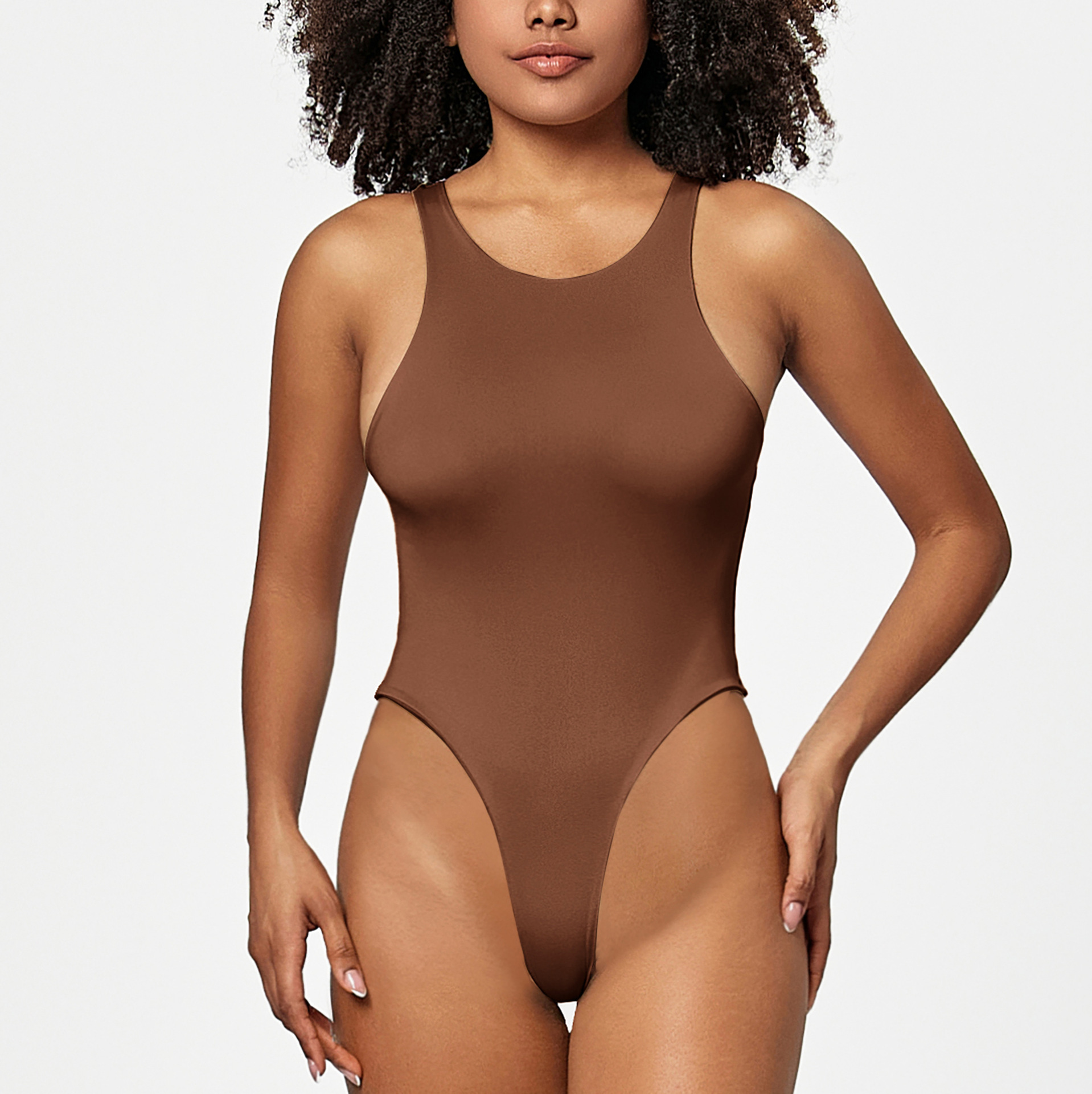 Picture of European and American Women's Sexy jumpsuit Slim-fit Spice Girl jumpsuit Women's outerwear solid color tights jumpsuit