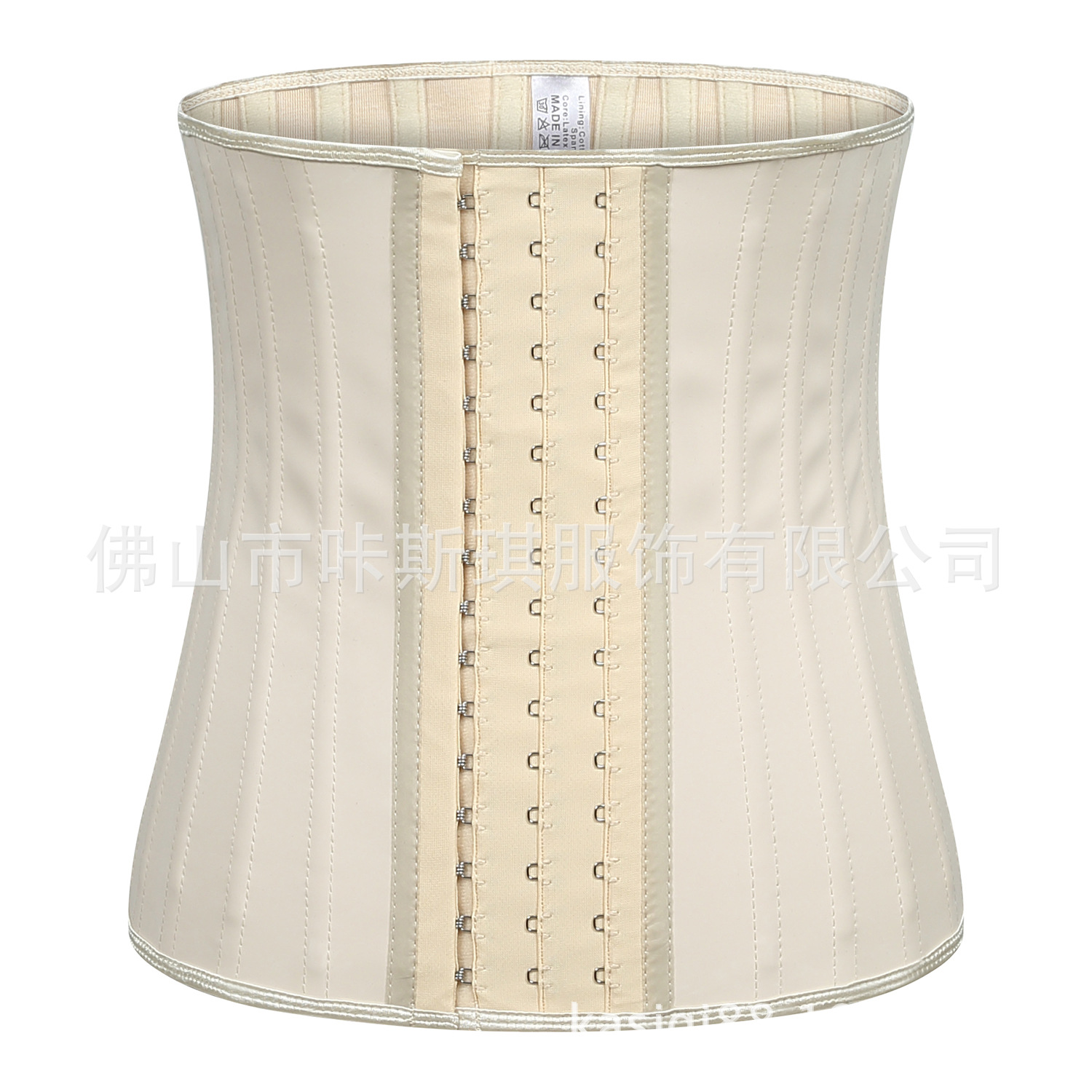 Picture of Waist Trainer Shapewear Waist and Abdominal Belt Latex Sweat Shaping Belt 25 Steel Bone Rubber Corset