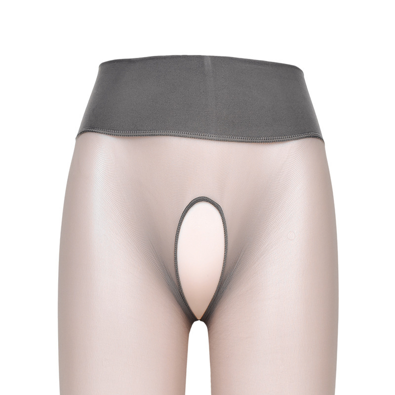 Picture of seamless stockings 0.01 ultra-thin silky new seamless deep crotch transparent crotch soft silky high waist seamless stockings