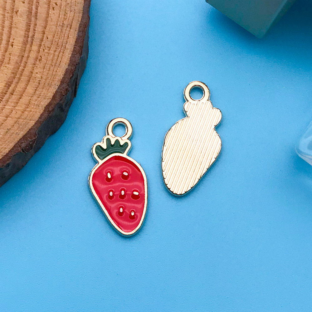 Picture of Mix 30 Color Cartoon Creative Drop Oil Jewelry Zinc Alloy Pendant DIY Earrings Necklace Pendant Jewelry Accessories