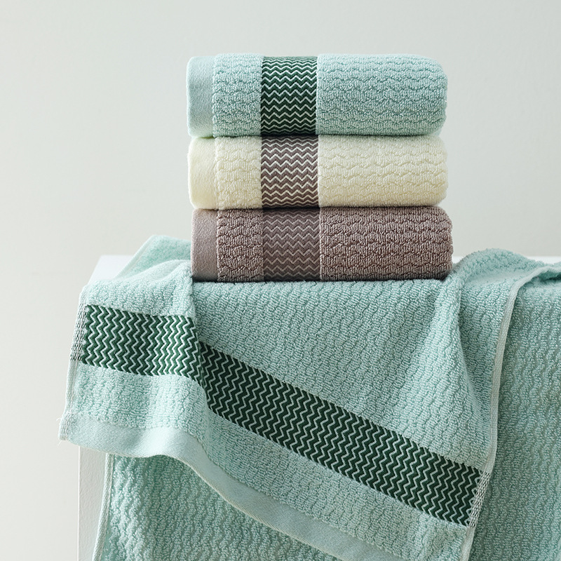 Picture of Cross-Border Special Supply of Towels for Household Face Washcloths Wholesale, Non-Shedding, Absorbent Face Towels for Adults, Thickened Cotton and Soft