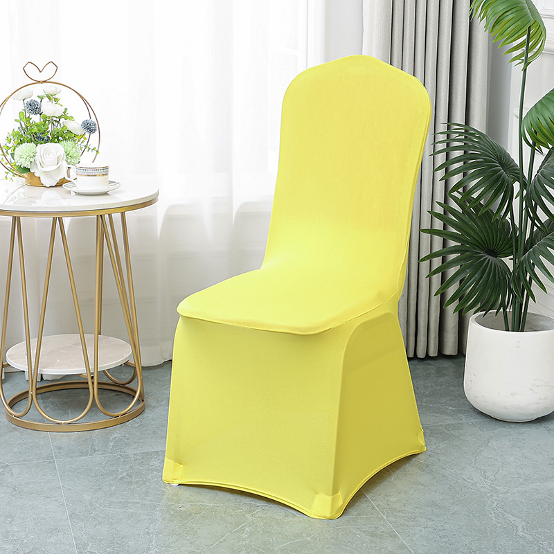 Picture of Elastic Chair Cover Thickened Hotel Chair Cover Wedding Banquet Hotel Wedding Universal Wedding Special All-inclusive