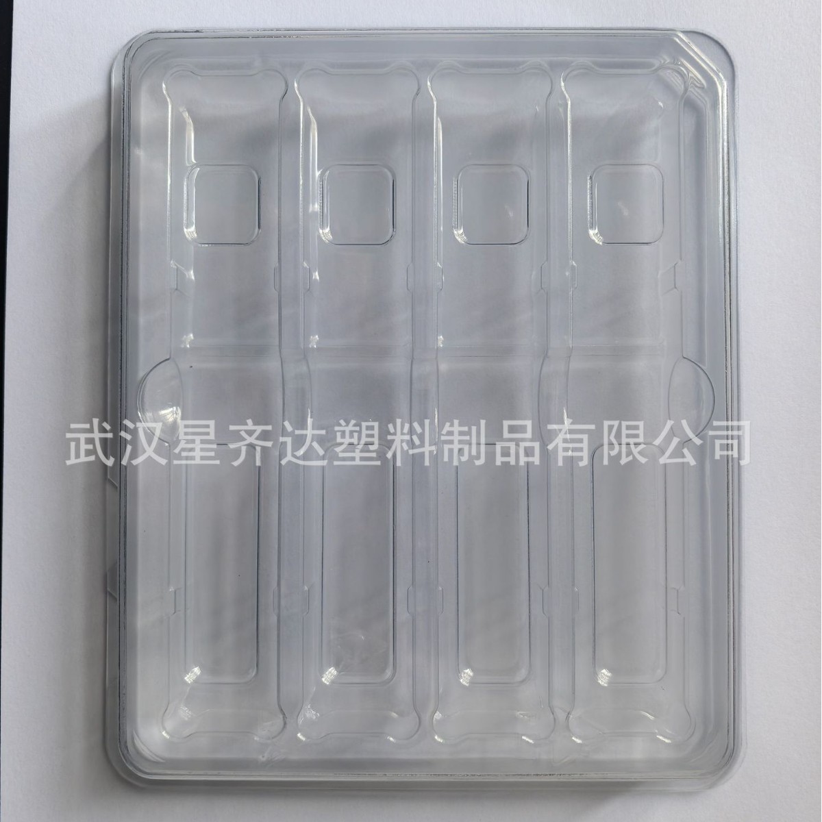 Electronic blister packaging box PET transparent electronic products blister tray hardware inner support packaging bottom support can be fixed