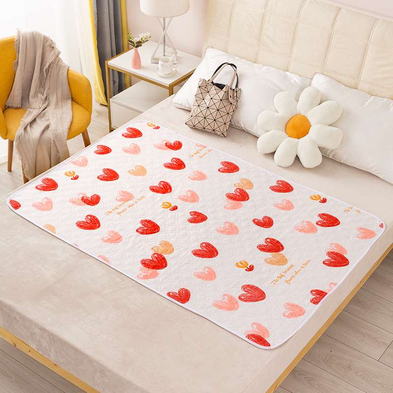 Picture of Adult Diaphragm Pad Waterproof Washable Cotton Breathable Oversized Diaper Care Mattress for the Elderly