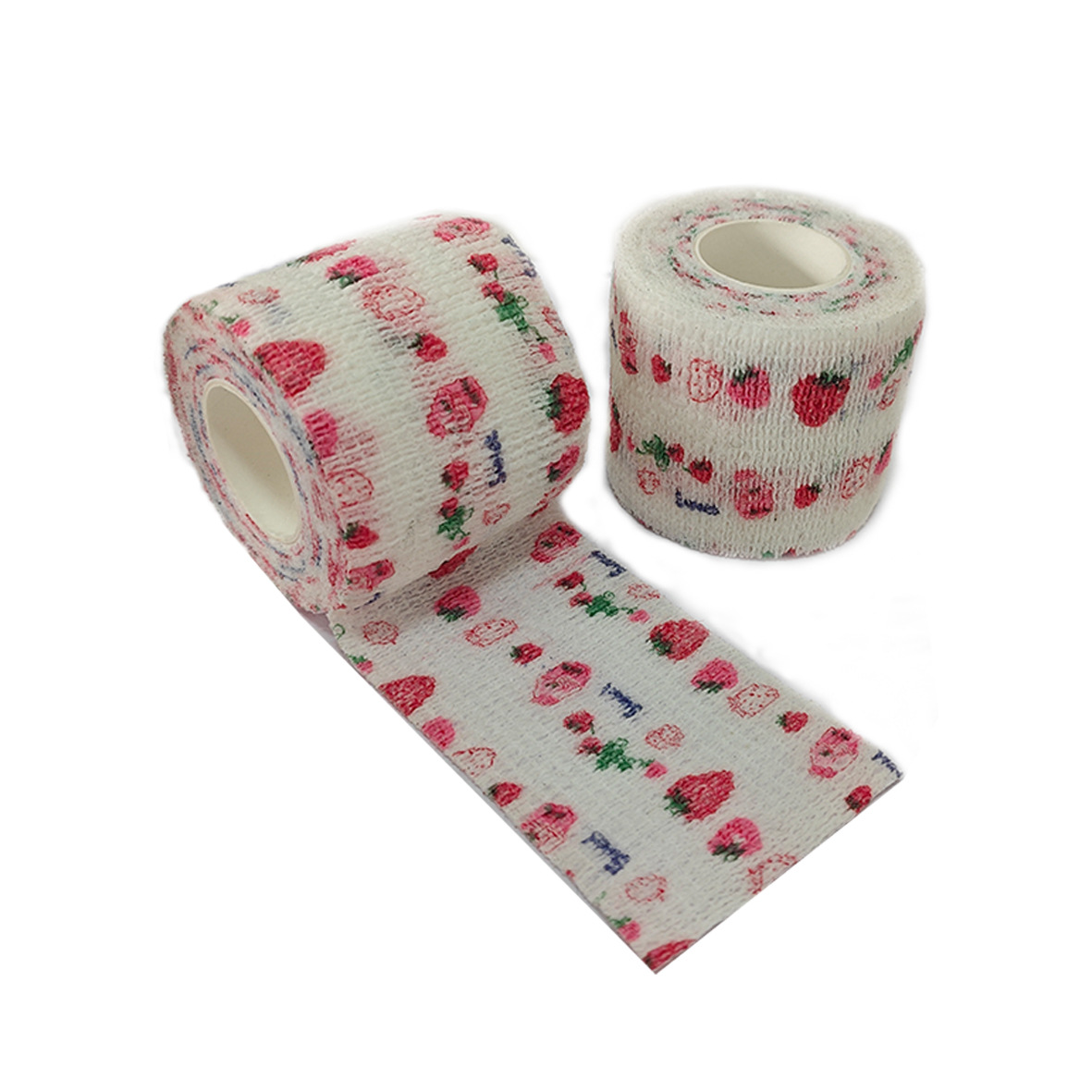 Picture of Factory wholesale non-woven self-adhesive elastic elastic bandage sports protection ankle pet print finger bandage