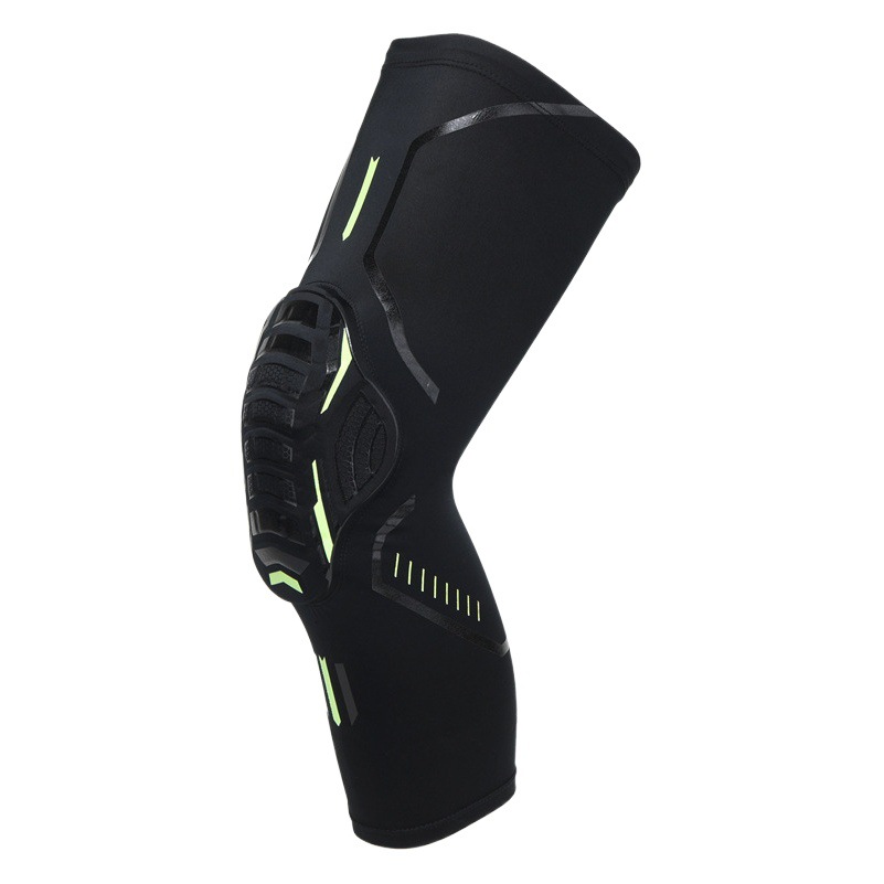 Basketball Honeycomb Kneepad Football Riding Anti-collision Thickened Sponge Knee Leica Long Anti-slip Sports for Men and Women