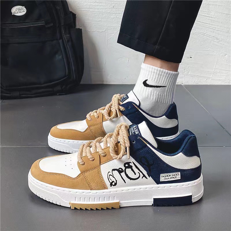 Picture of Men's Shoes Autumn 2024 New Student Trendy All-match Sports Trendy Shoes Summer Niche Design Japanese Casual Board Shoes
