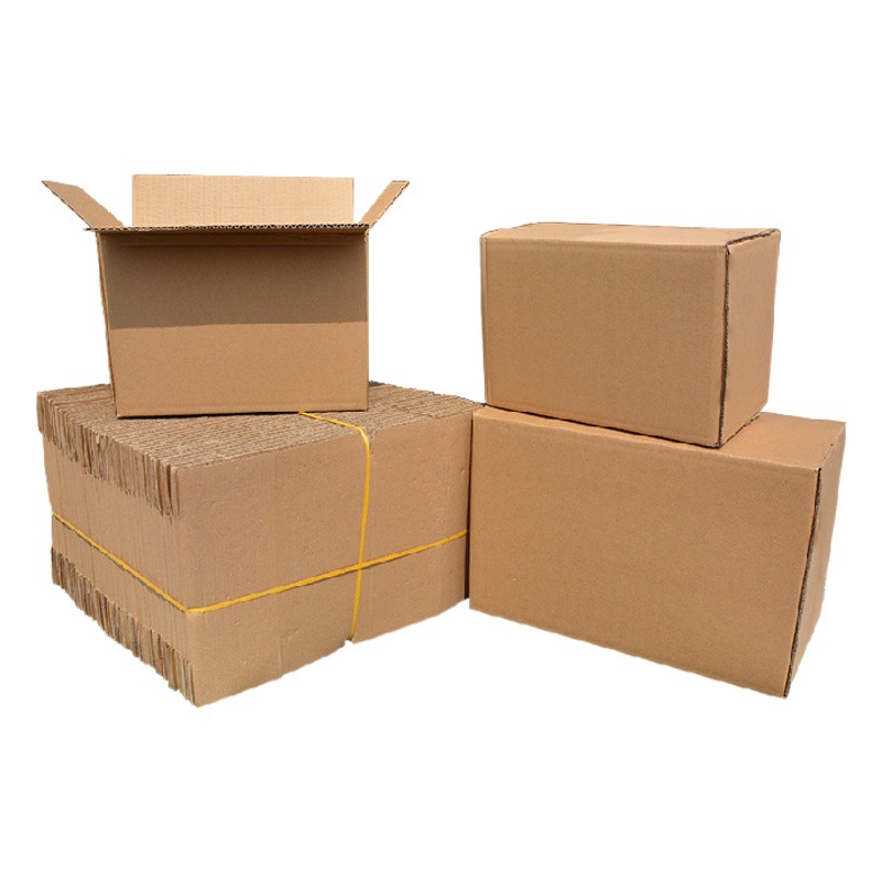 Small Batch Packaging of Cardboard Boxes, Extra Hard Large Size for Moving, E-Commerce Packaging, Wholesale Corrugated Paper Boxes, Custom-Made
