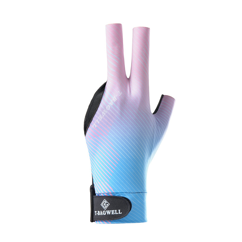 Picture of Billiards Gloves Exposed Three-Finger High Elastic Breathable Lightweight Snooker Billiard Gloves Non-Slip Left Hand Single for Men and Women
