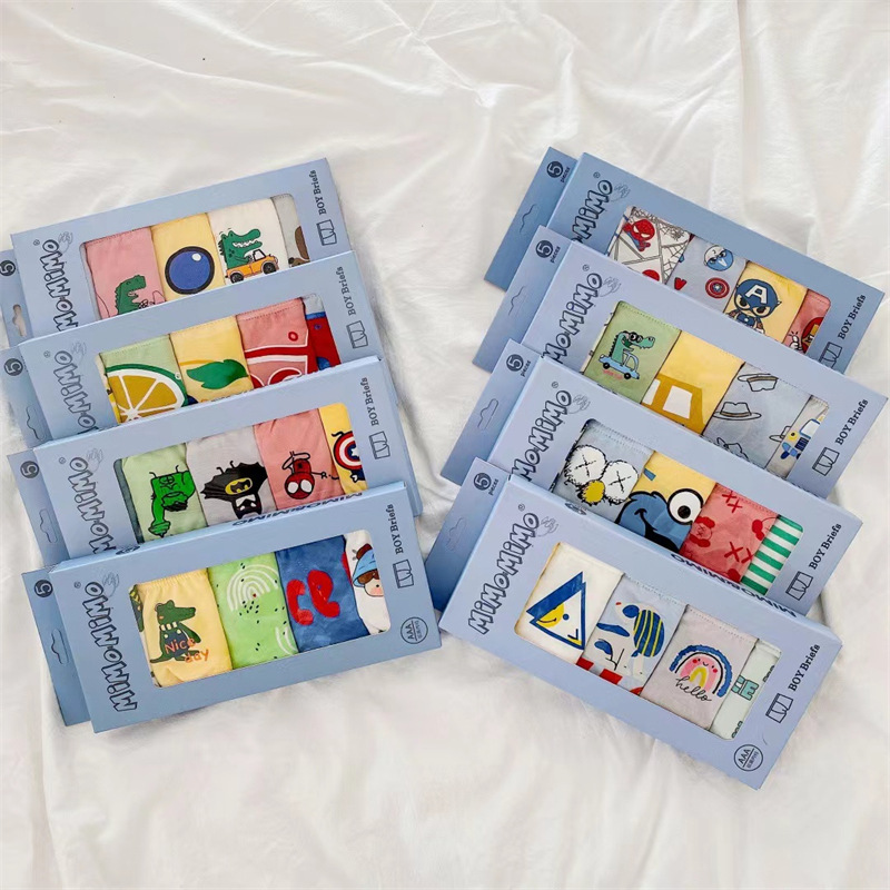 Picture of MIMO MIMO children's underwear girls' boxer shorts boys' baby cute boxer shorts cartoon INS style wholesale