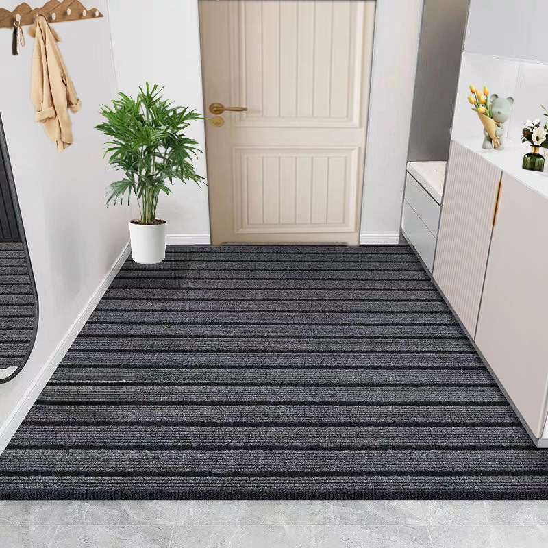 Picture of Entrance Door Mat Dirty Resistant Foot Mat Bathroom Door Entrance Mat Kitchen Water Absorbent Mat Outside Carpet
