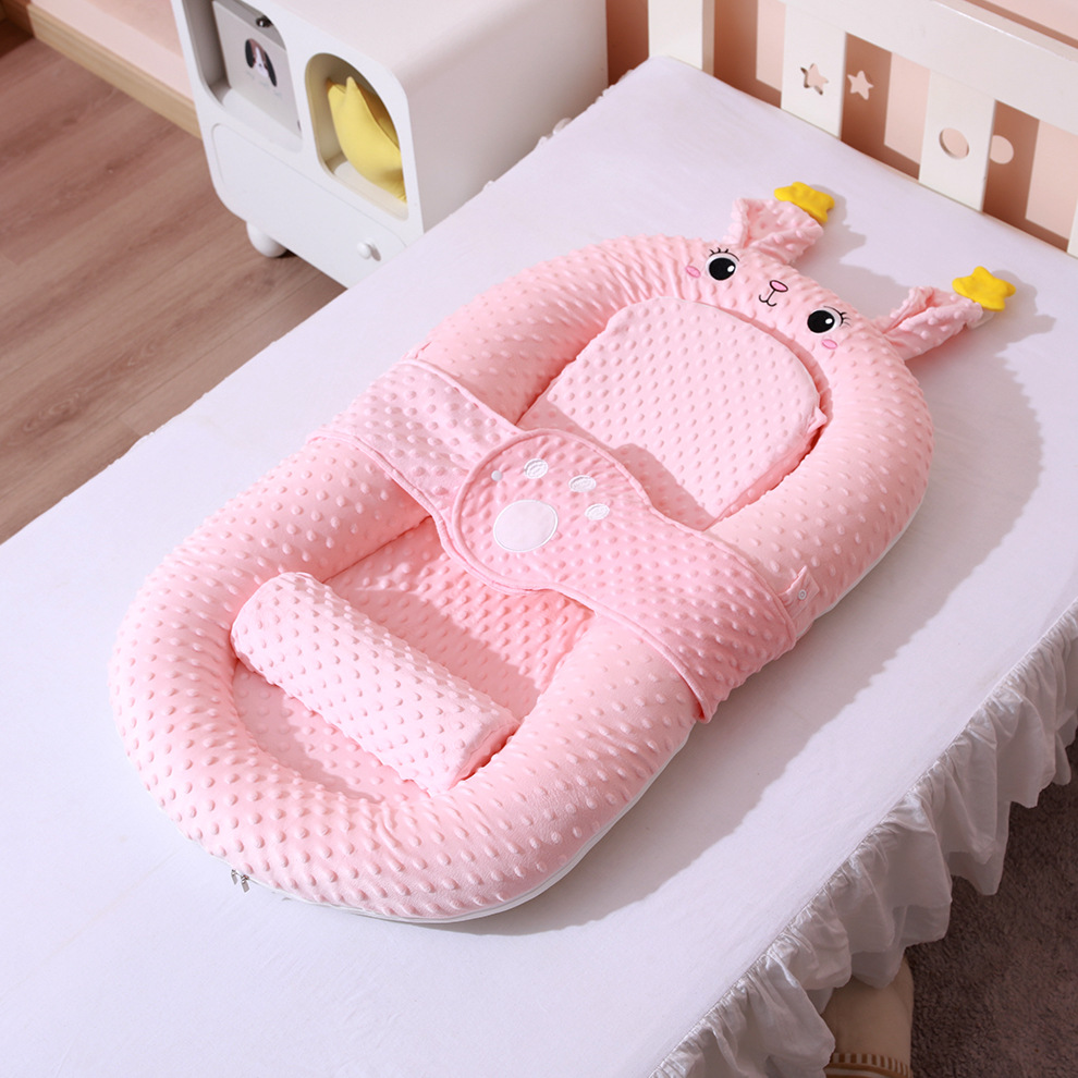 Picture of Bed-in-bed baby newborn baby anti-startling soothing bed slope sleeping mat bionic landing wake up to coax sleep artifact