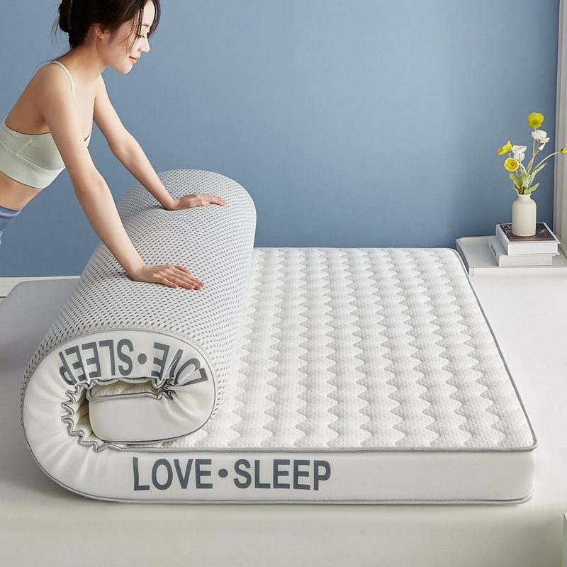 Latex Mattress Double Household Tatami Memory Foam Mattress Thickened Student Dormitory Single Cushion Special for Rental Housing