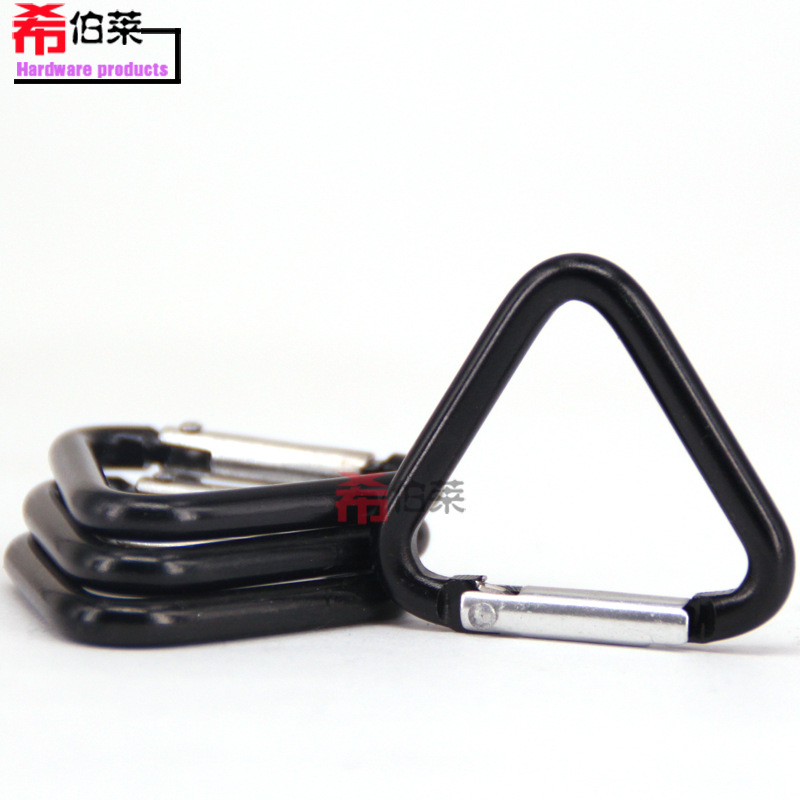 Picture of Hebrew No. 4 triangle aluminum alloy steel wire buckle clothing audio kettle accessories special-shaped buckle