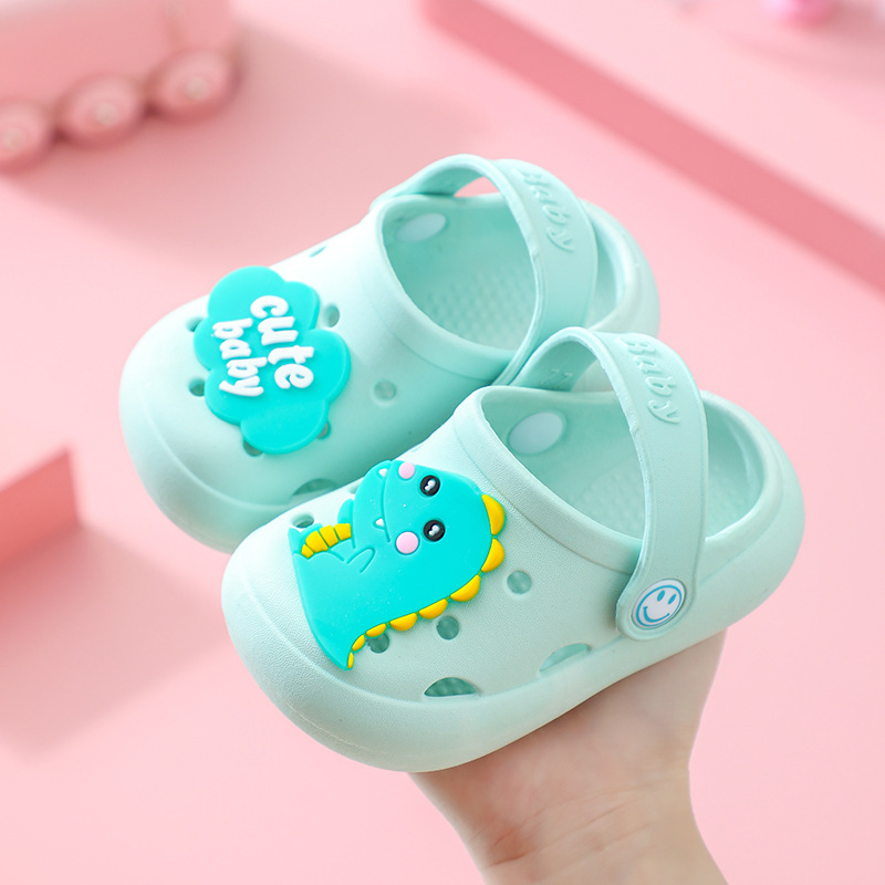 Picture of Children's Slippers Summer Boys' Indoor Non-Slip Household Cartoon Baby Girl Soft Bottom Toddler Sandals