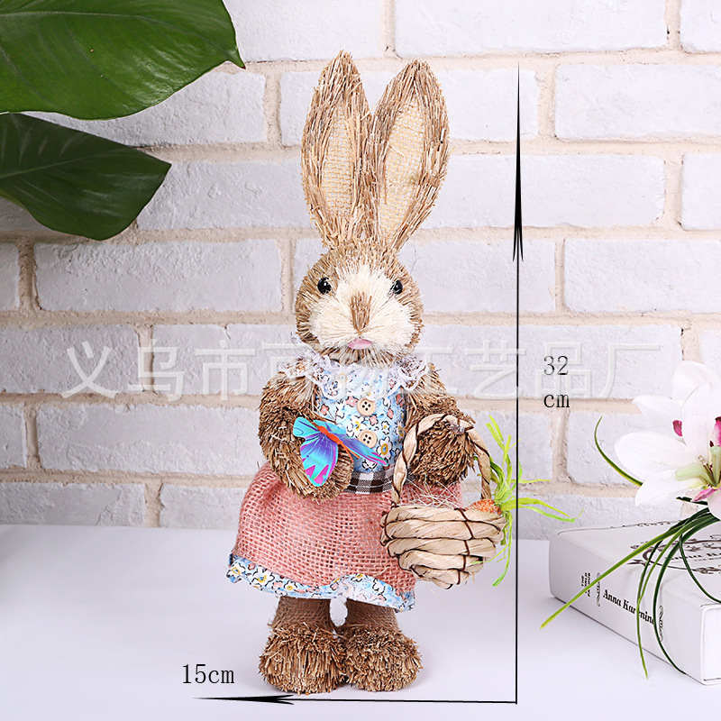 Picture of Cross-Border Easter Bunny 2025 New Party Decoration Simulation Ornaments Wholesale