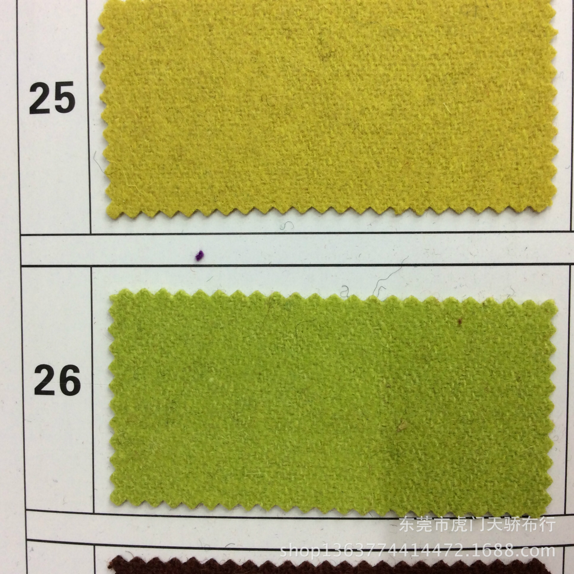 Picture of Spot supply woven 600 grams of wheat tweed overcoat tweed fabric 60% wool Meldon coat tweed fabric