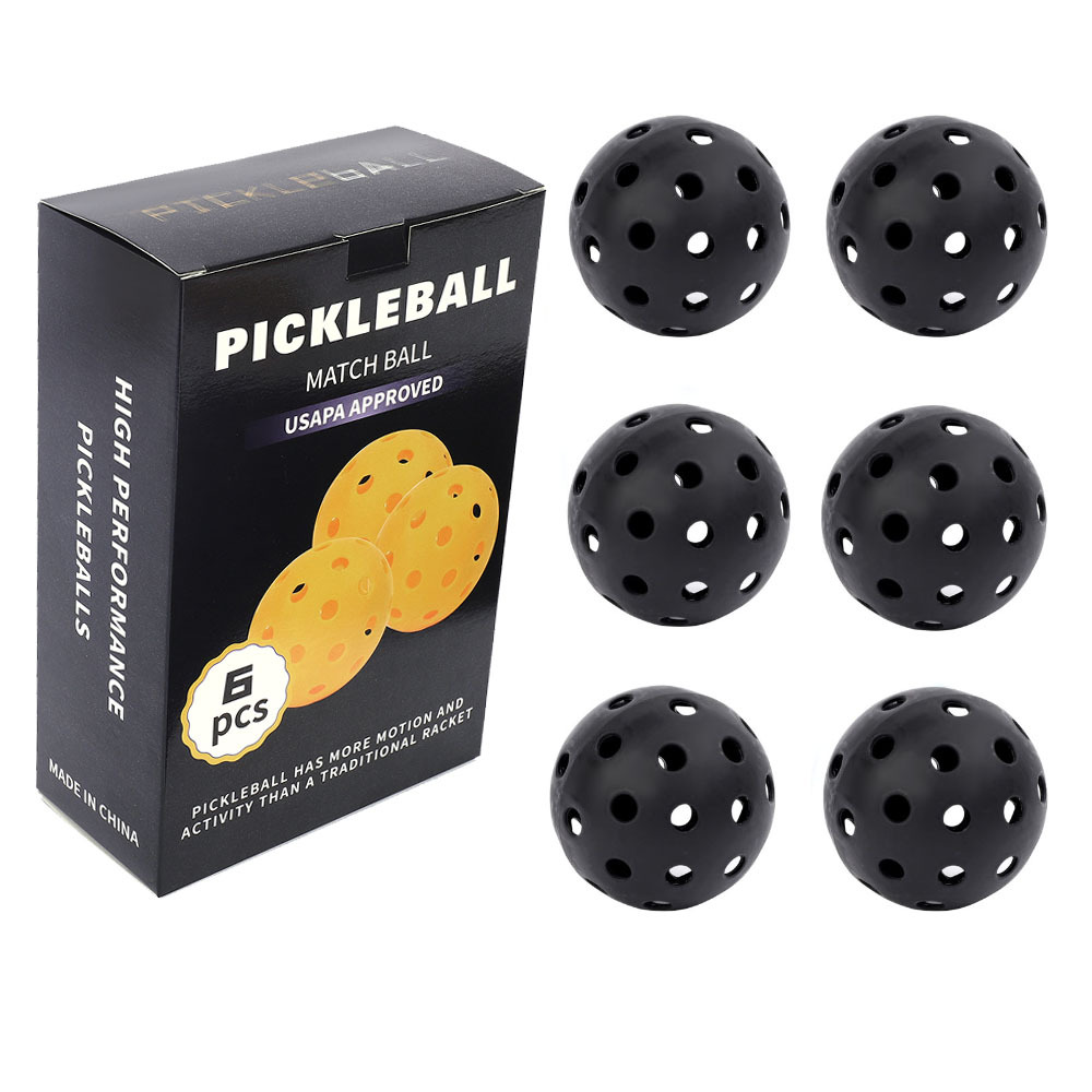 Picture of Factory Direct Sales in stock pick ball 40 hole ball hole ball pickleballs74mm rotational plastic injection luminous ball