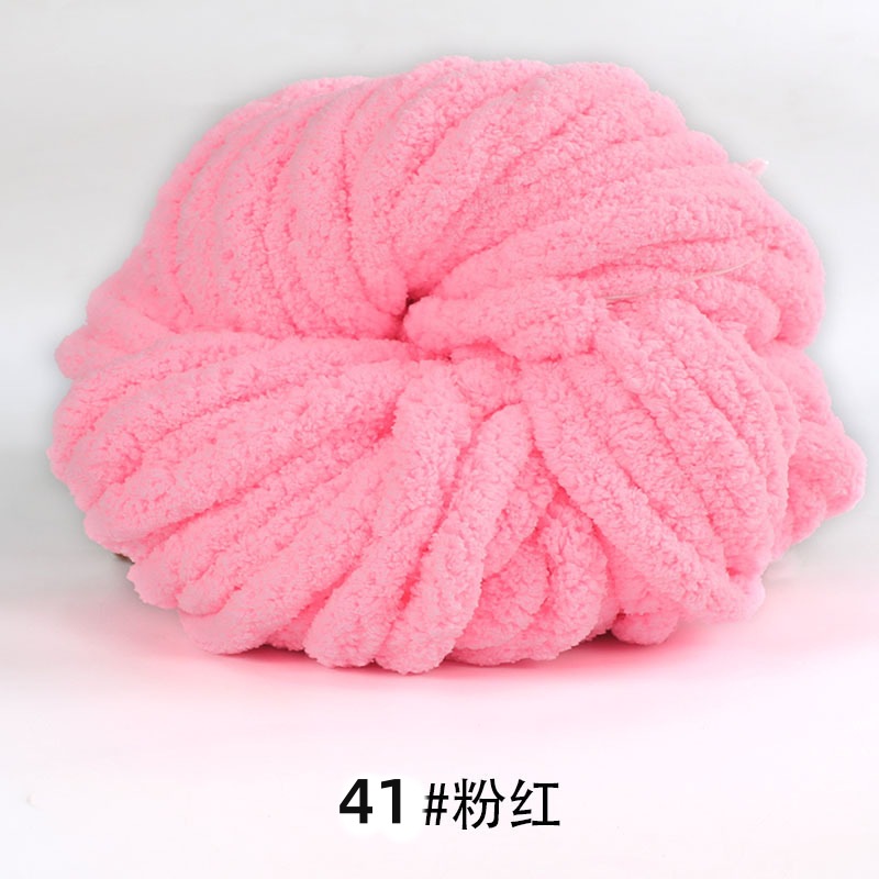 Picture of Extra Thick Ice Stick Cat Tail Thread Wholesale Sausage Wool Handmade DIY Cushion Blanket Cat Nest Big Tree Sweater Decoration