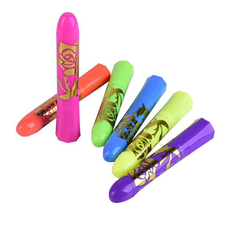 Picture of Washable 6-Color Luminous Body Painting Pigment Kidsren's Face Paint Party Christmas Halloween Makeup